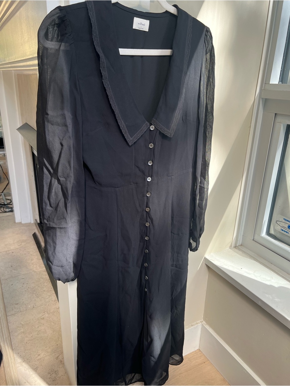 Aritzia Wilfred Collar Dress - Picture 6 of 6